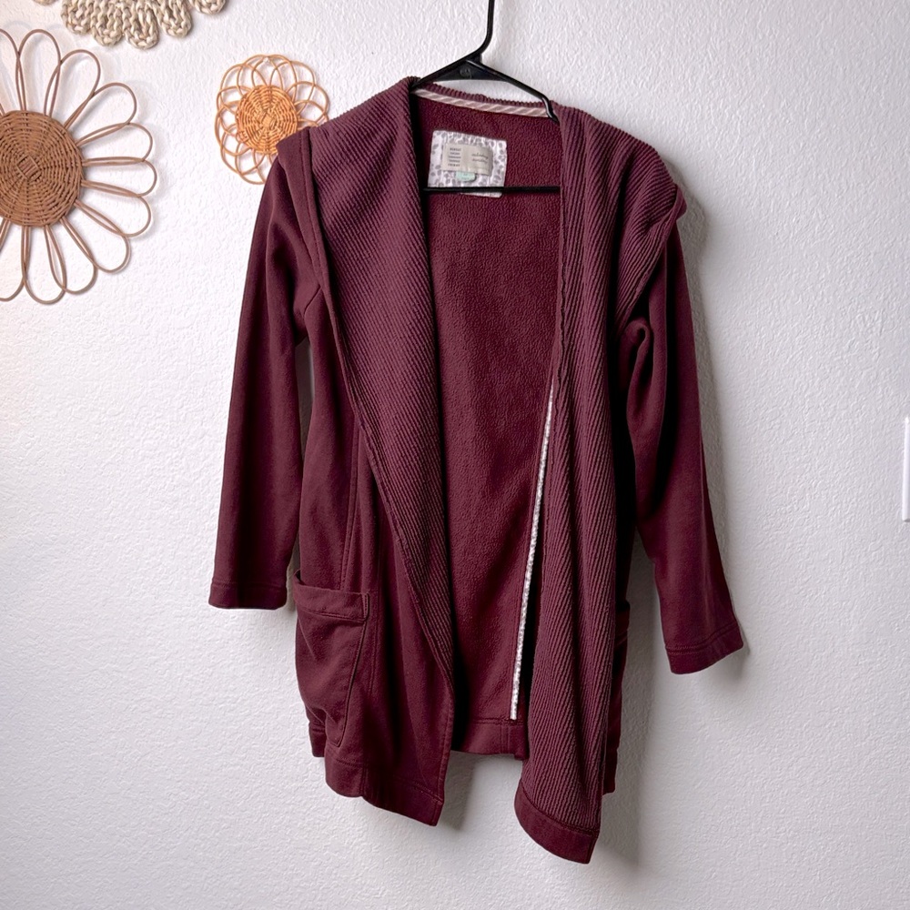 Anthropologie Hamina Terry Open Front Cardigan - Picture 4 of 7
